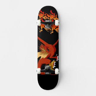 Royal Red Dragon Skateboard