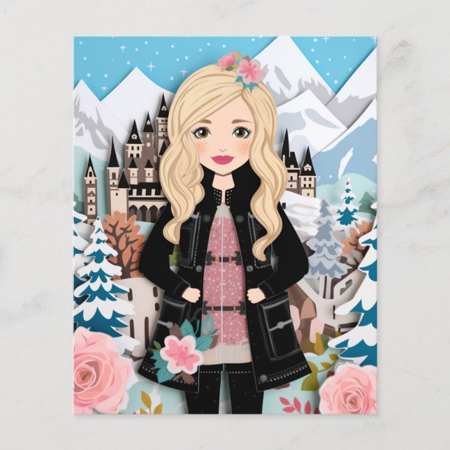 Royal Romp: Paper Dolls Dress for Bavarian Dreams (Front)