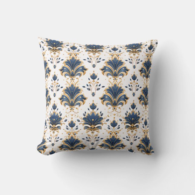 Royal Sapphire Elegance Princesscore Cushion (Front)
