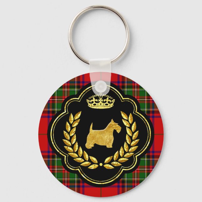 Royal Scottie Key Ring (Front)