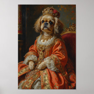 Royal Shih Tzu Portrait Poster