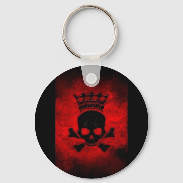 Royal Skull Crown Keychain (Front)