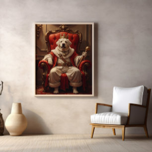 Royal Snoozer: Snacks, Naps, and Nobility Poster