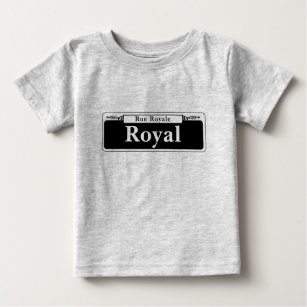 Royal St., New Orleans Street Sign Baby T-Shirt