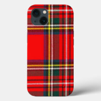 Royal Stewart Clan Tartan Plaid
