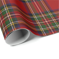 Royal Stewart Clan Tartan Plaid 