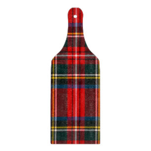 Royal Stewart Red Plaid Cutting Board