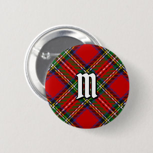 Royal Stewart Tartan 6 Cm Round Badge