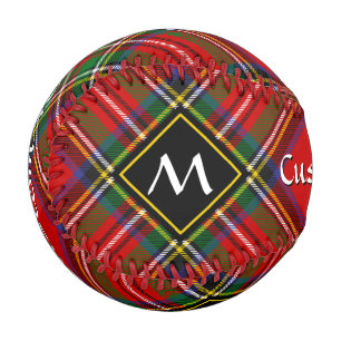 Royal Stewart Tartan Baseball