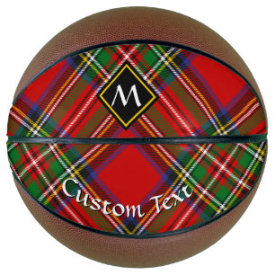 Royal Stewart Tartan Basketball