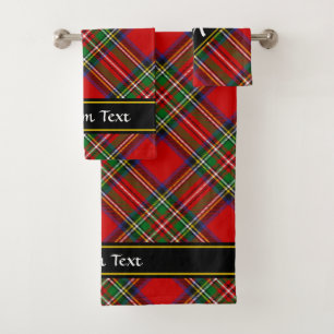 Royal Stewart Tartan Bath Towel Set
