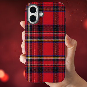 Royal Stewart Tartan iPhone 16 Plus Case