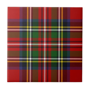Royal Stewart Tartan Ceramic Tile
