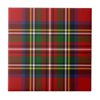Royal Stewart Tartan Ceramic Tile