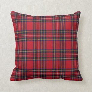 Royal Stewart Tartan Cushion