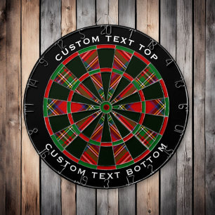 Royal Stewart Tartan Dartboard