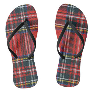 Royal Stewart Tartan Flip Flops
