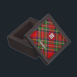 Royal Stewart Tartan Gift Box<br><div class="desc">Royal Stewart traditional tartan with modern colours. Featuring red and green colours is ideal for Christmas decoration. Seamless pattern. Custom text and monogram.</div>