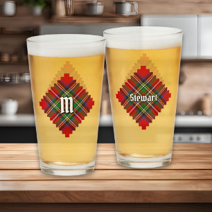 Royal Stewart Tartan Glass