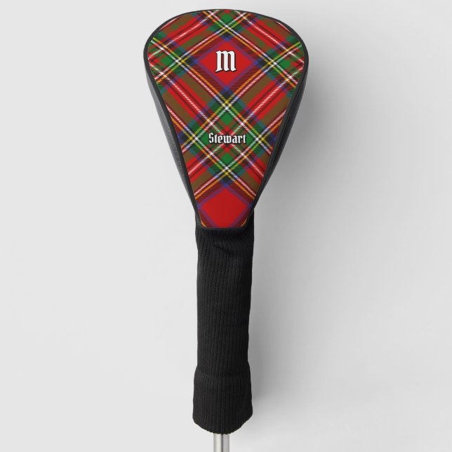 Royal Stewart Tartan Golf Head Cover (Front)