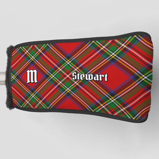 Royal Stewart Tartan Golf Head Cover (Front)