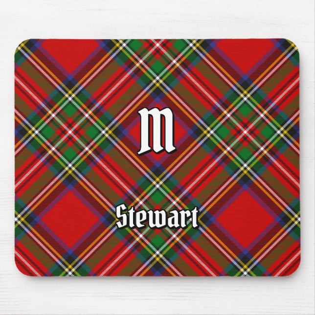 Royal Stewart Tartan Mouse Pad (Front)