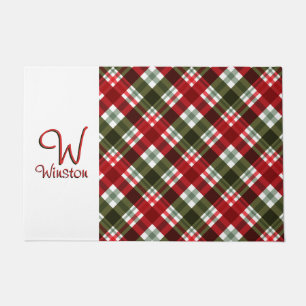Royal Stewart Tartan Plaid Doormat