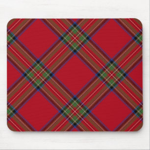 Royal Stewart Tartan Plaid Mouse Pad