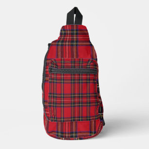 Royal Stewart tartan plaid Print Cut Sew Bag