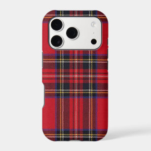 Royal Stewart tartan red black plaid