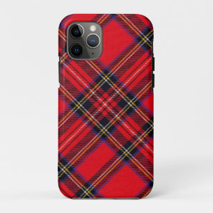 Royal Stewart tartan red black plaid iPhone 11 Pro Case