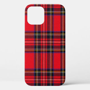 Royal Stewart tartan red black plaid iPhone 12 Pro Case