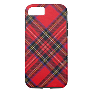 Royal Stewart tartan red black plaid Case-Mate iPhone Case