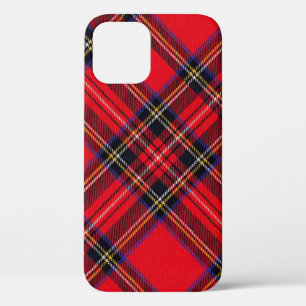 Royal Stewart tartan red black plaid iPhone 12 Pro Case