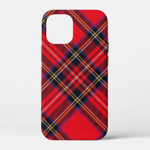 Royal Stewart tartan red black plaid iPhone 12 Mini Case