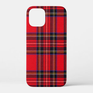 Royal Stewart tartan red black plaid iPhone 12 Mini Case