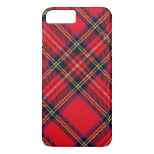 Royal Stewart tartan red black plaid iPhone 8 Plus/7 Plus Case