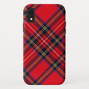 Royal Stewart tartan red black plaid iPhone XR Case