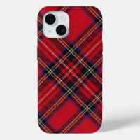 Royal Stewart tartan red black plaid