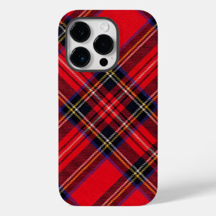 Royal Stewart tartan red black plaid Case-Mate iPhone 14 Pro Case