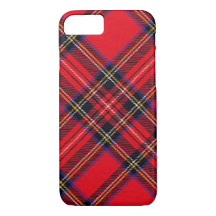 Royal Stewart tartan red black plaid iPhone 8/7 Case