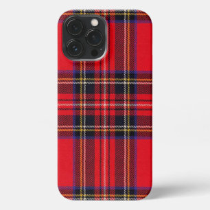 Royal Stewart tartan red black plaid iPhone 13 Pro Max Case