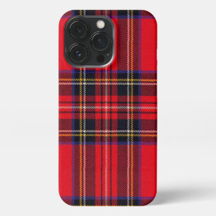 Royal Stewart tartan red black plaid iPhone 13 Pro Case