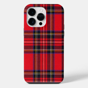 Royal Stewart tartan red black plaid iPhone 14 Pro Max Case