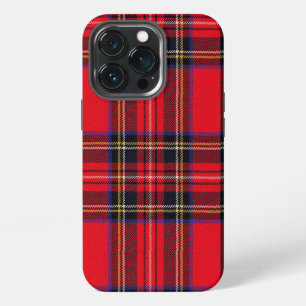 Royal Stewart tartan red black plaid iPhone 13 Pro Case