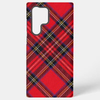 Royal Stewart tartan red black plaid