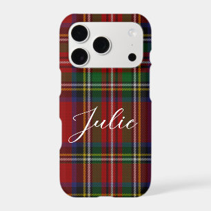 Royal Stewart Tartan Red Green Plaid Pattern
