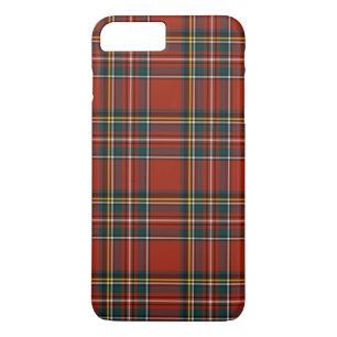 Royal Stewart Tartan Red Plaid Pattern iPhone 8 Plus/7 Plus Case