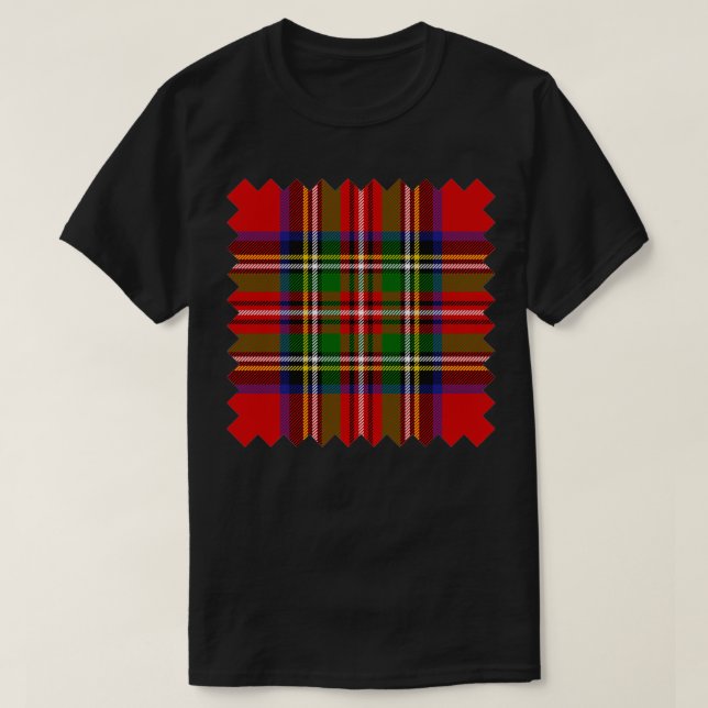 Royal Stewart Tartan T-Shirt (Design Front)