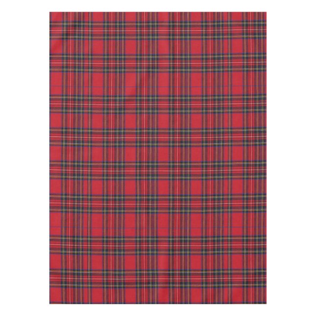 Royal Stewart Tartan Tablecloth (Front)